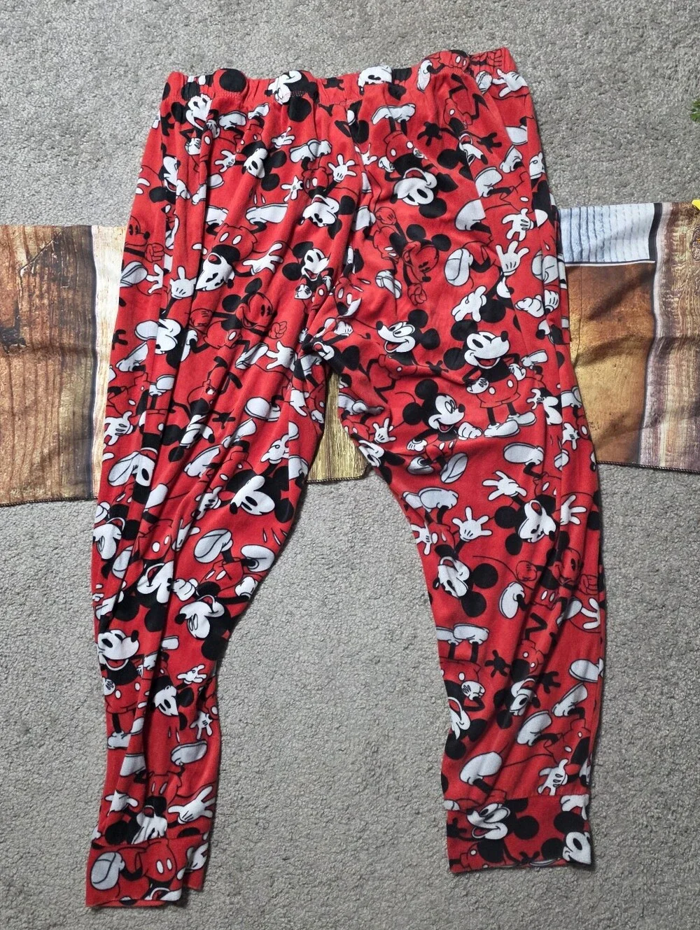 Mickey Mouse Pajama Pants Women's Size 2X 18W - 20W - Picture 7 of 8